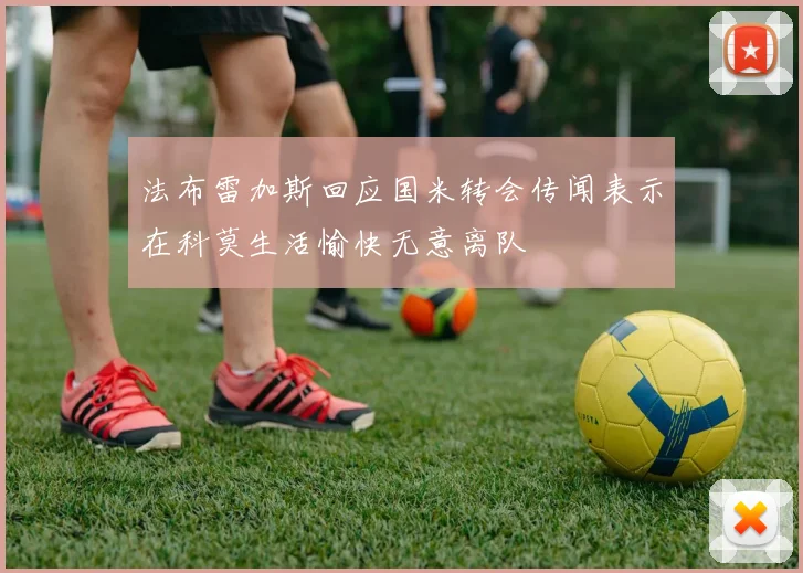 法布雷加斯回应国米转会传闻表示在科莫生活愉快无意离队